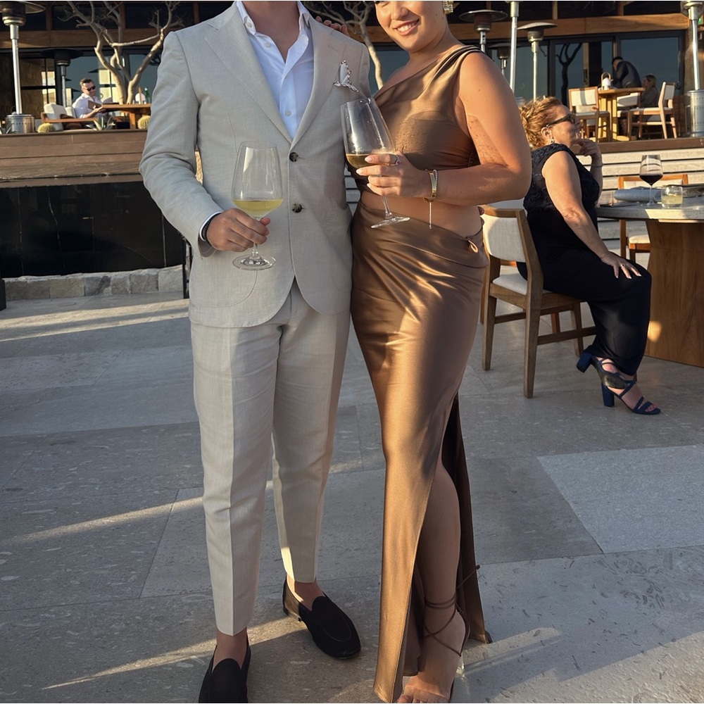 Nicholas Rays One Shoulder Gown - Picture 5 of 6